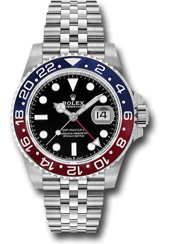 Rolex GMT-Master II 126710BLRO Mens Pre-Owned Watch w/ Papers