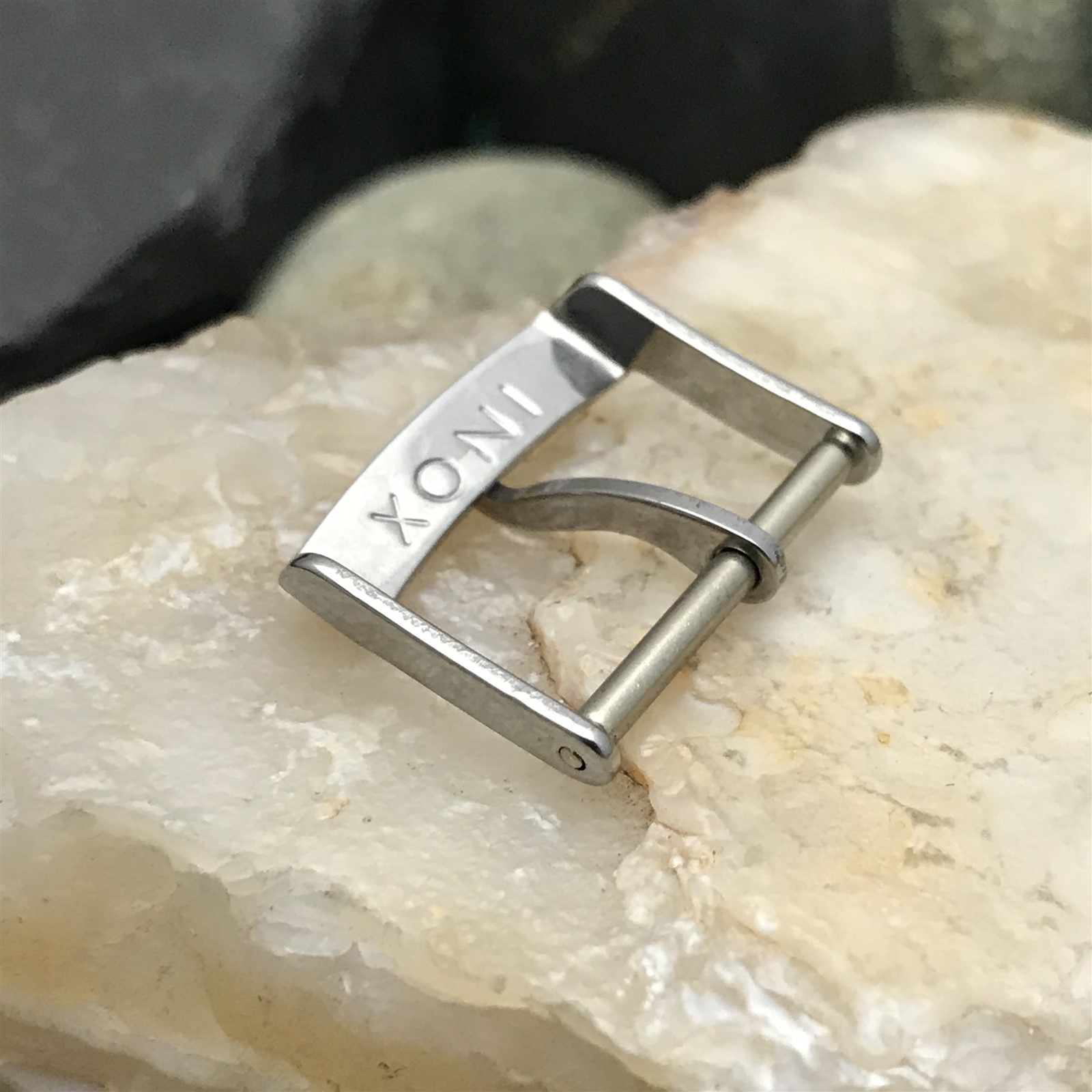 60s-70s Swiss Tropic Stainless Steel INOX 16mm Unused Vintage Diver Watch Buckle
