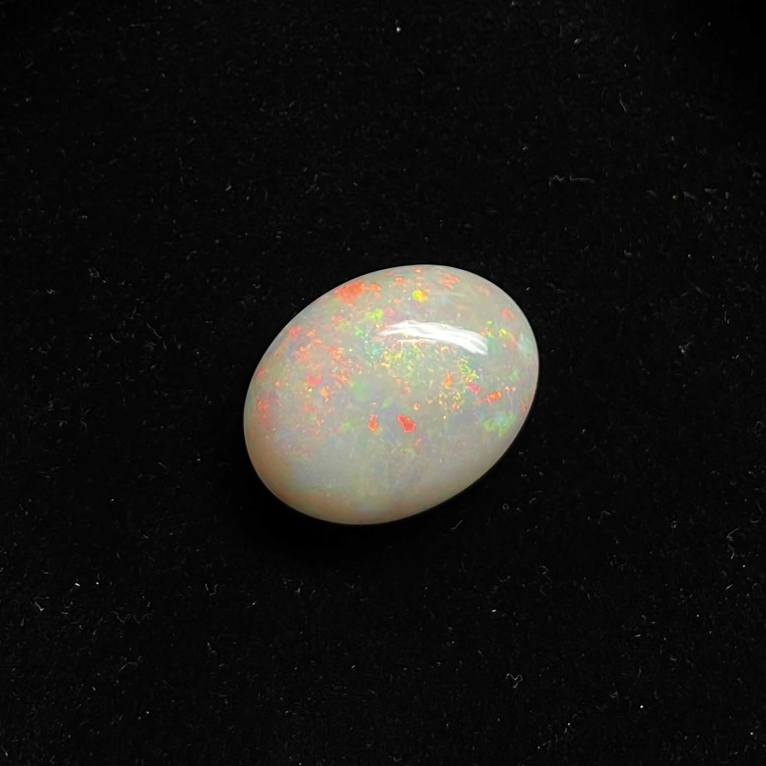 Natural Ethiopian Opal Oval Gemstone Cabochon 19*25 MM 24.5 CT