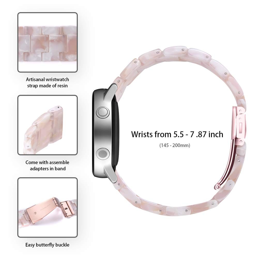 22mm Resin Band for IDW13 Smart Watch Silicone Bands Compatible with ENOMIR/M…
