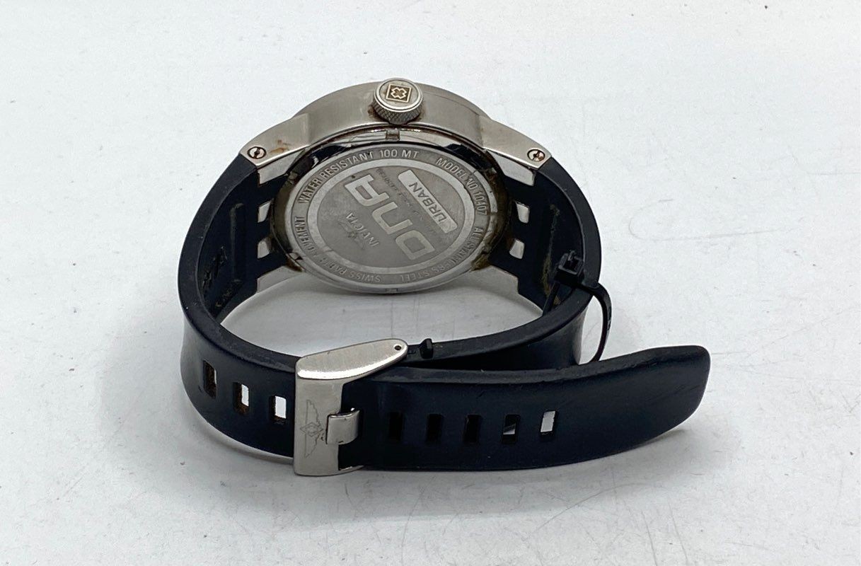 Invicta DNA Urban Men’s Watch 10407 Stainless Steel 44mm Quartz Box & Manual