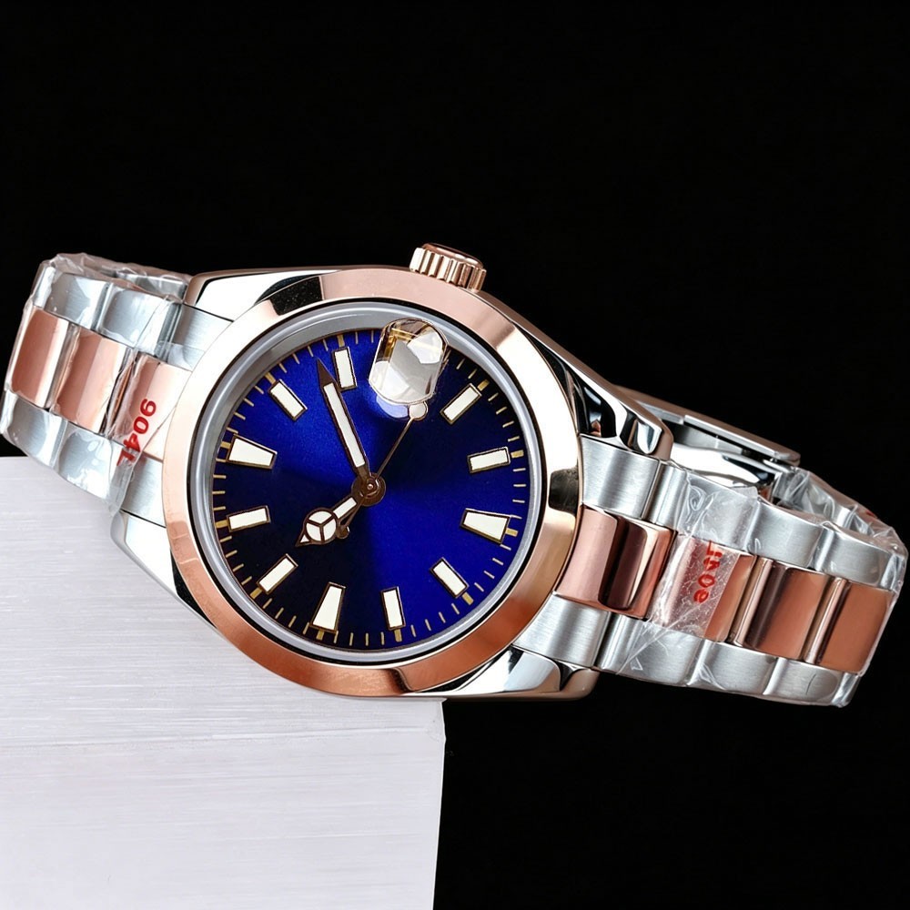 Tandorio 39mm Two-tone Sapphire 20ATM Luminous Automatic Japan NH35 Men Watch