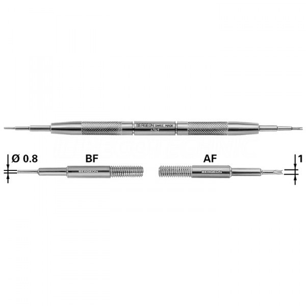 BERGEON Federstegwerkzeug No 6767-F Swiss Made , Federstegbesteck