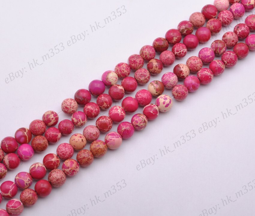 Wholesale Natural Gemstone Round Spacer Loose Beads 4MM 6MM 8MM 10MM 12MM