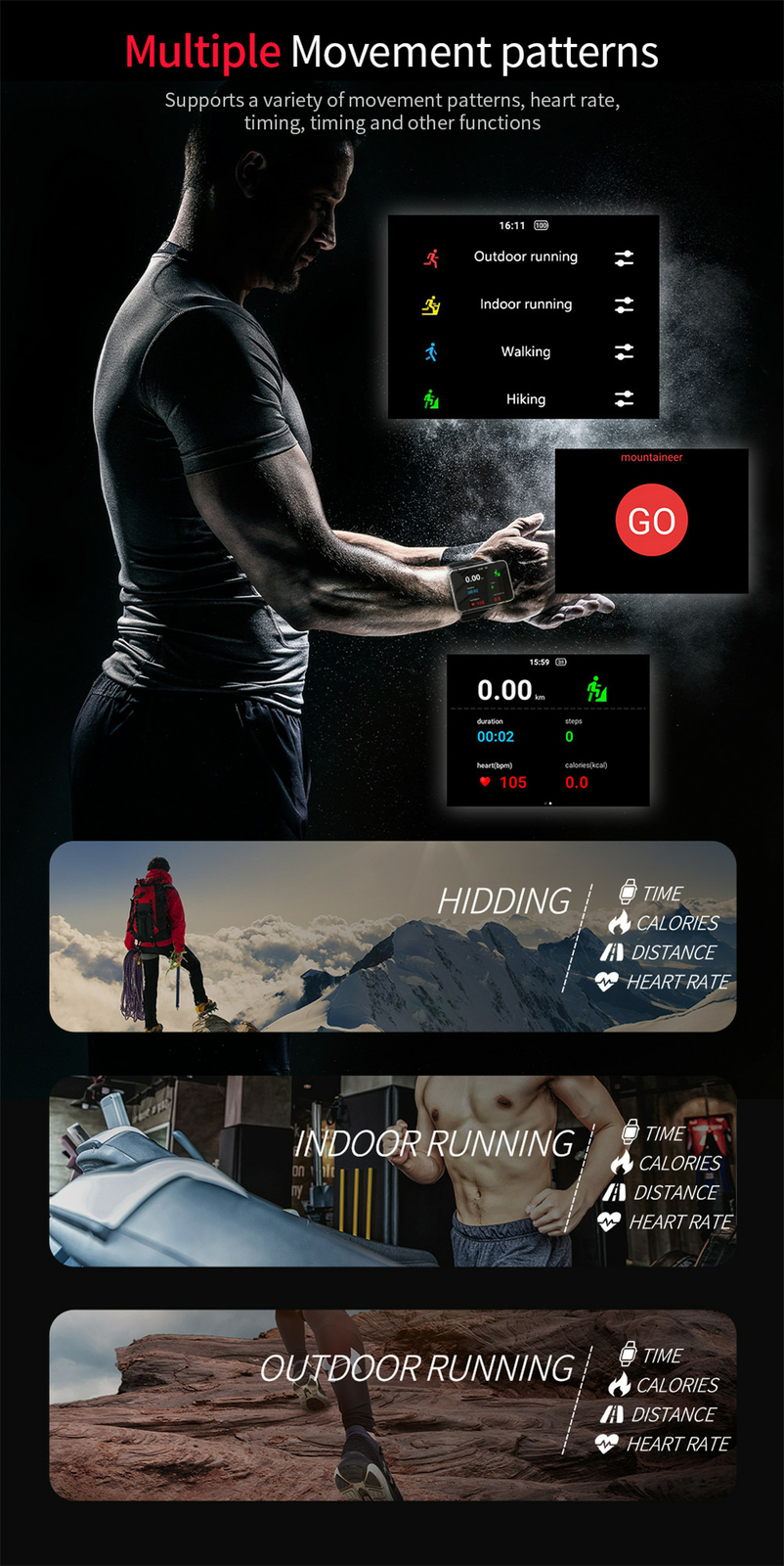 Big Screen Android 4G Smart Watch Smartwatch Dual Camera WiFi RAM 4G ROM 64G