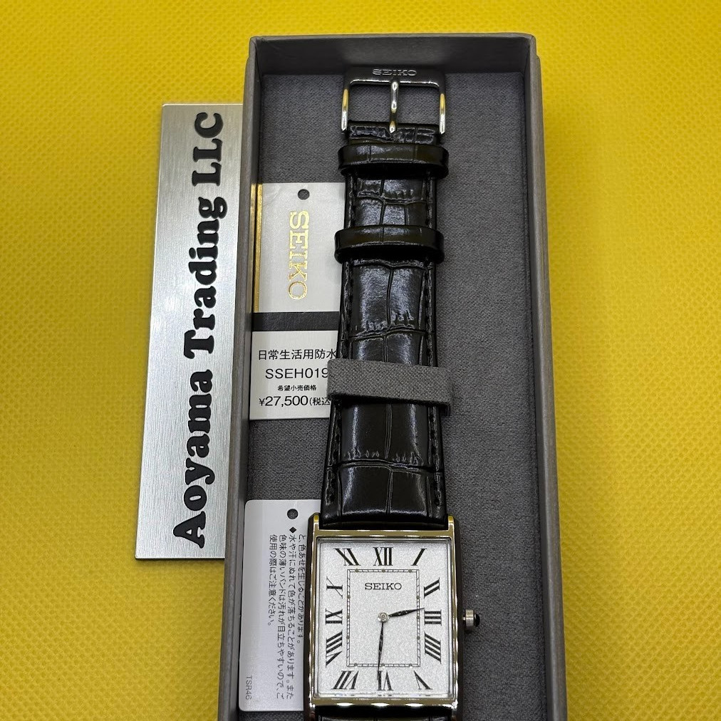 Seiko Selection nano universe Limited SSEH019 Men’s Watch NEW Black band Japan🔥