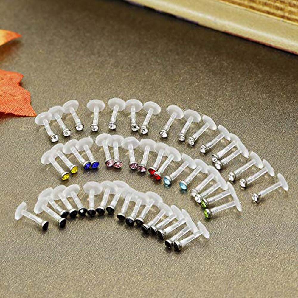 Wholesale 16g Labret Monroe Lip Rings Studs Cartilage Earrings Piercing Jewelry