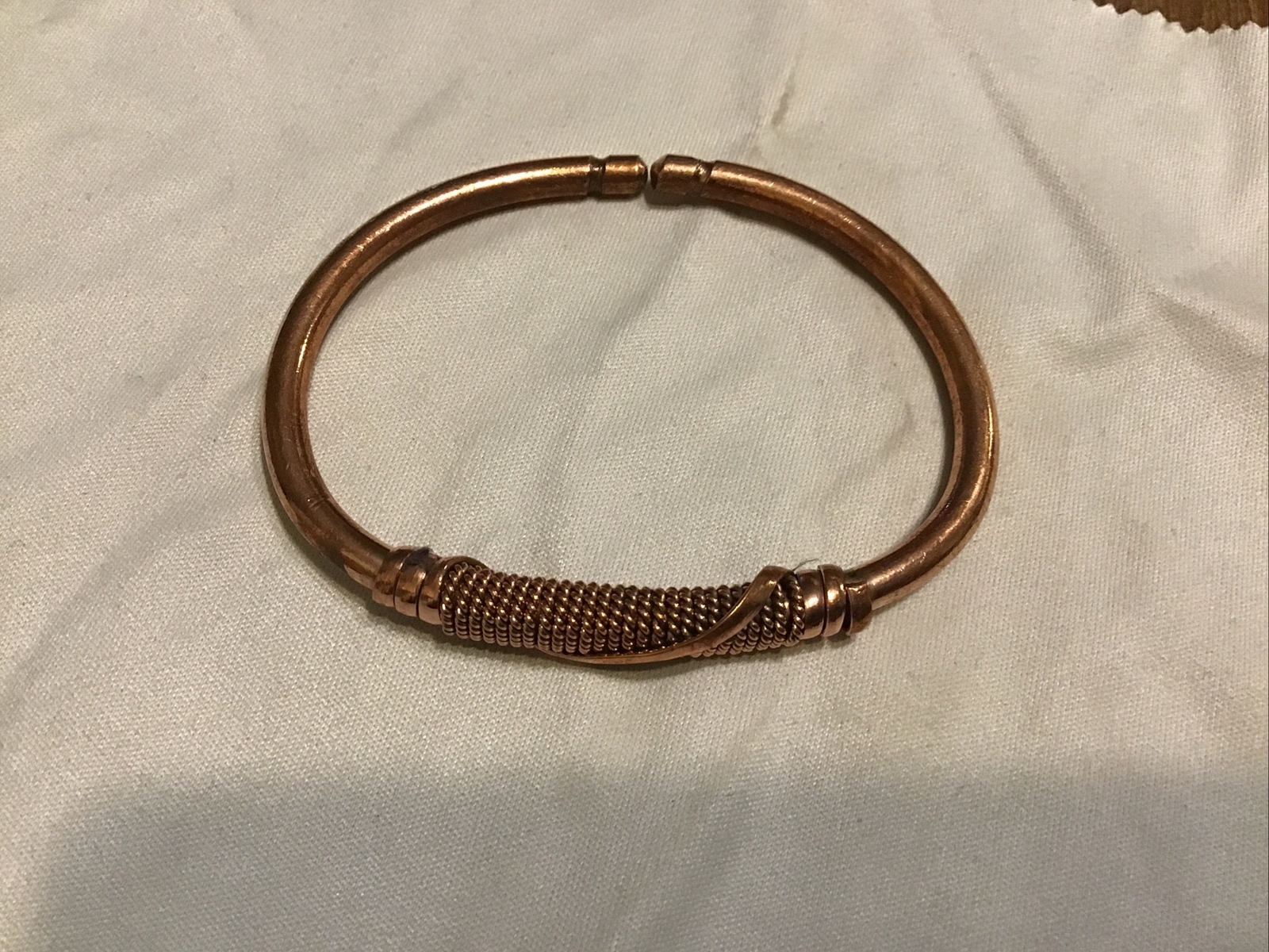 KENYA HAND-CRAFTED COPPER WIRE BRACELET
