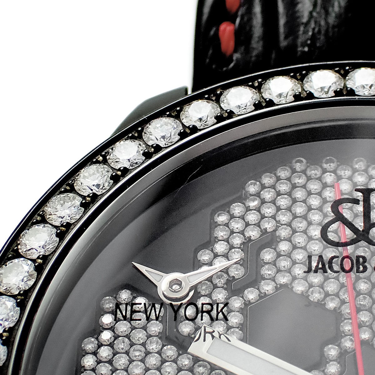JACOB&CO 5 Time Zone 1.9″ Skull Limited JC-SKULL9 Original Factory Diamond