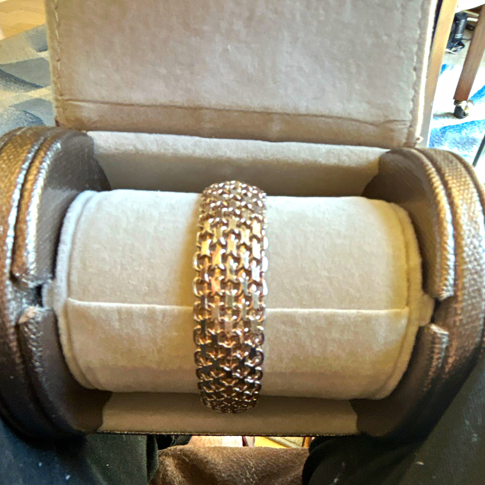 925 Milor Italy Chain Bracelet Box Clasp Silver No Stone