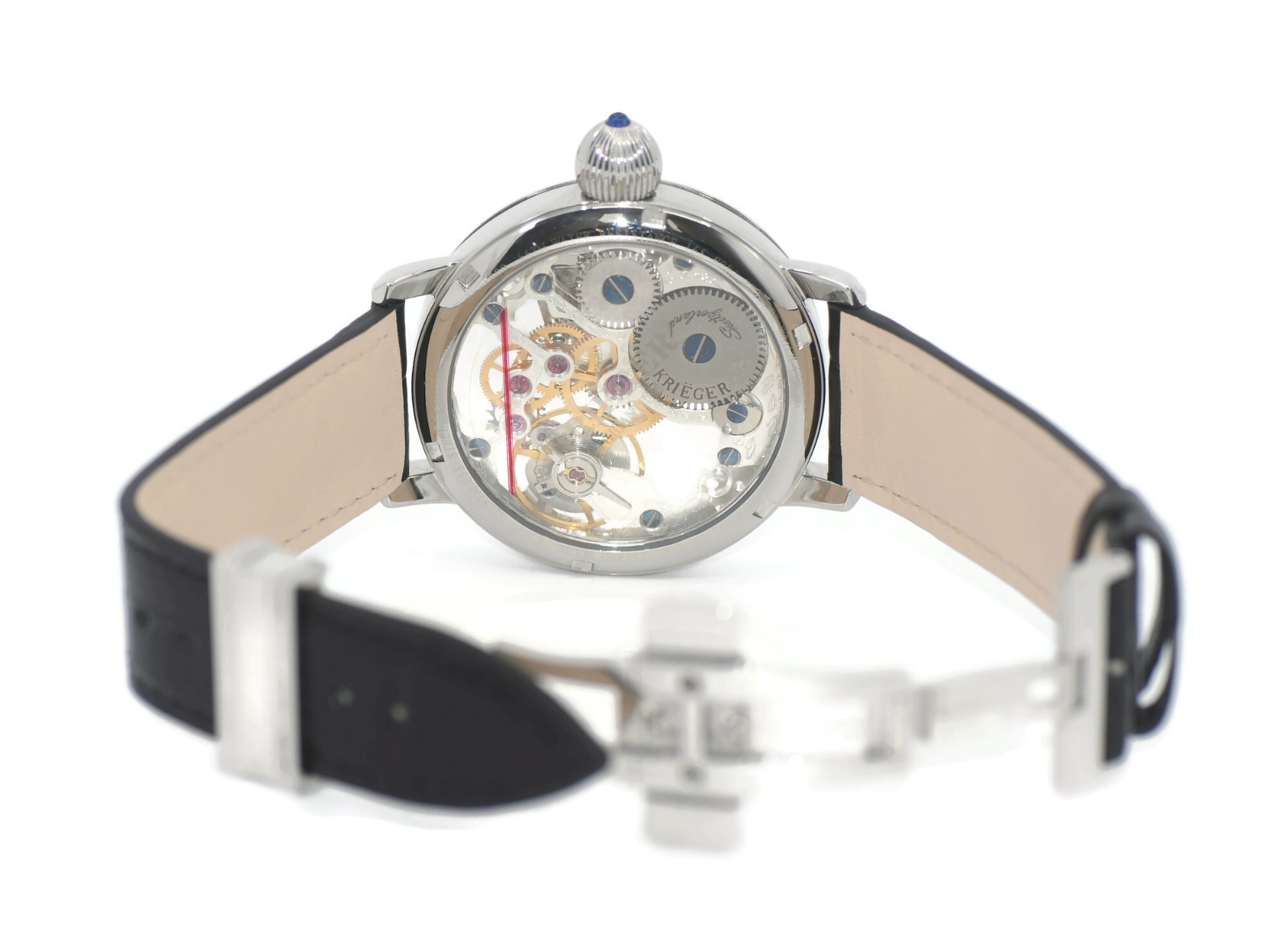 Krieger Gigantium Skeleton Stainless Steel Watch K7007