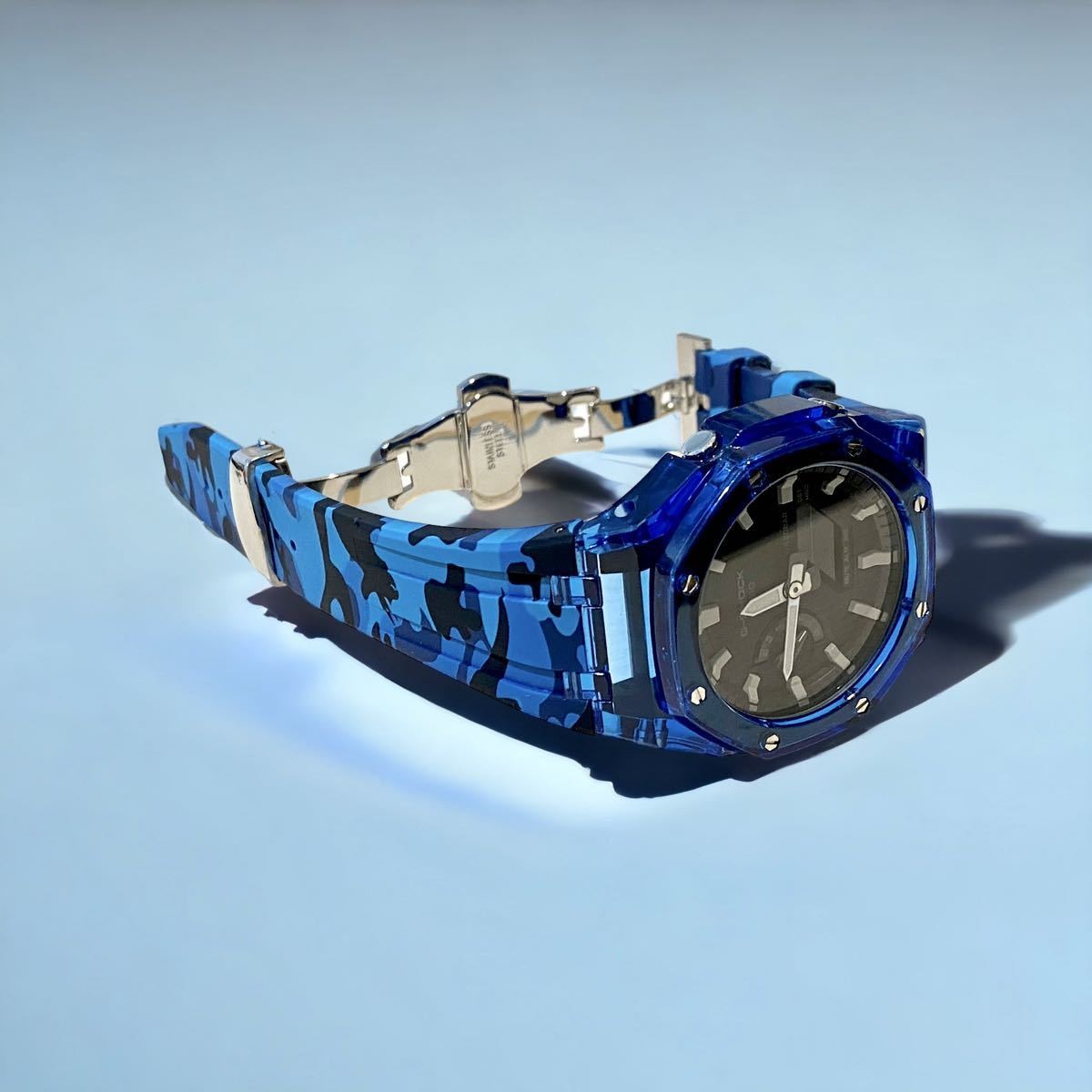 G-Shock custom bezel rubber belt set for G-Shock GA 2100 Casioak G-Shock hard re