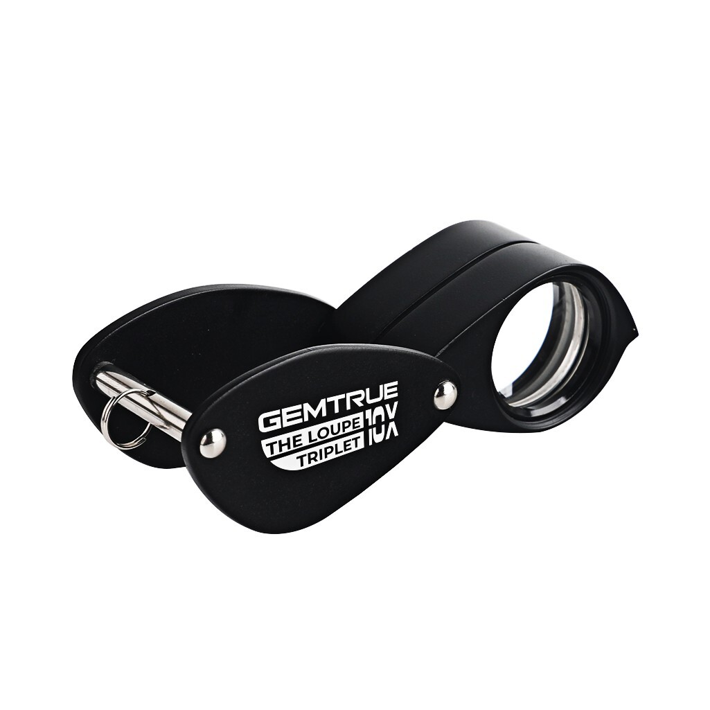The GemTrue Jewelry Loupes – 10X Triplet Diamond Details Inspecting Magnifier