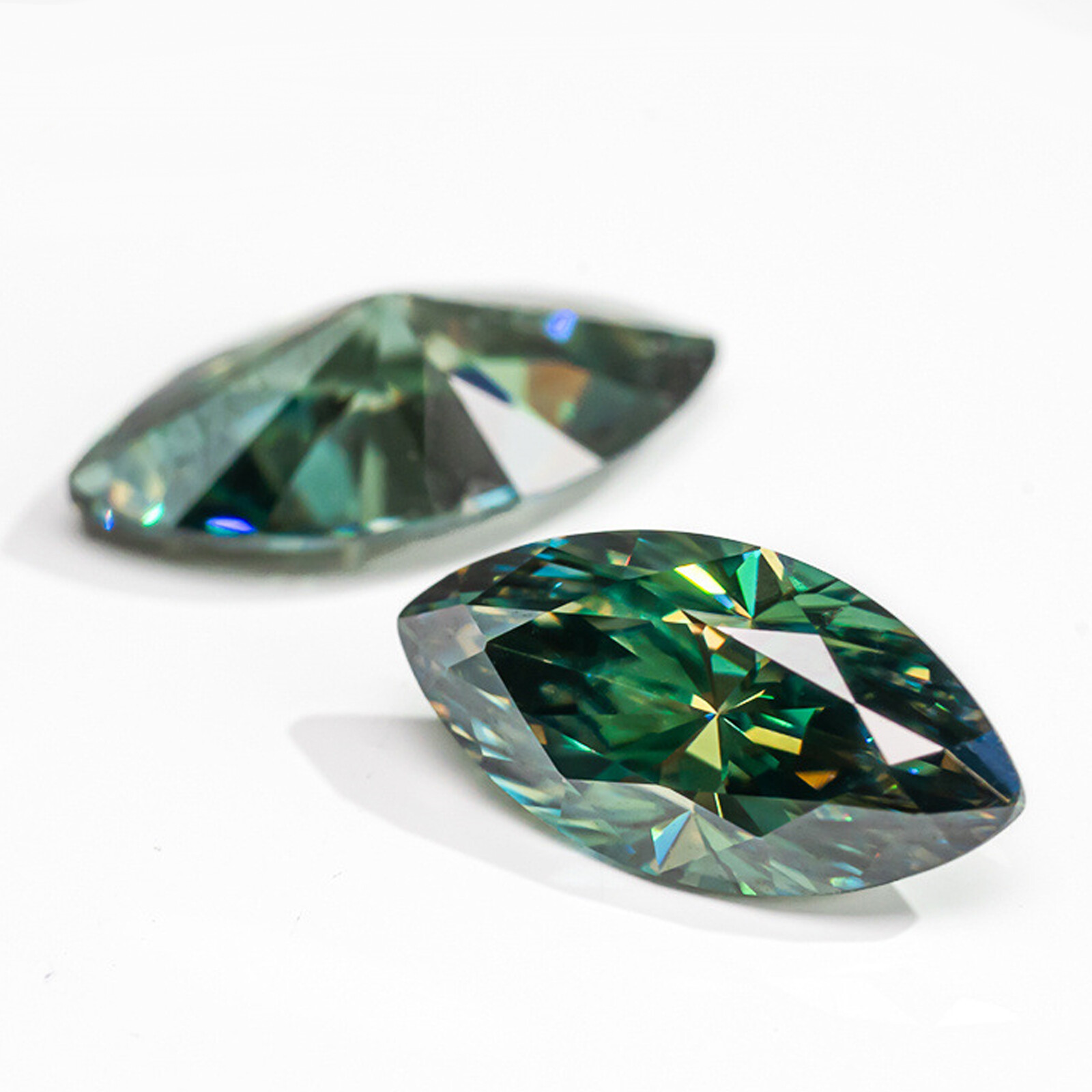 Moissanite Loose Stone Color Marquise Cut Lab Grown Diamond DIY Jewelry Gemstone
