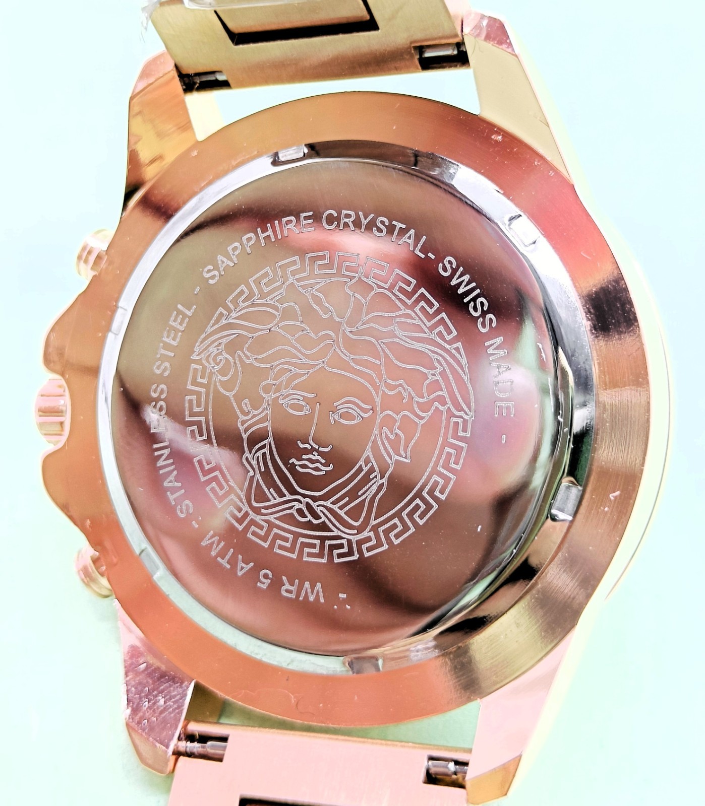 Fabulous Versace Date Indicator Chronograph Analog Quartz Men’s Wrist Watch