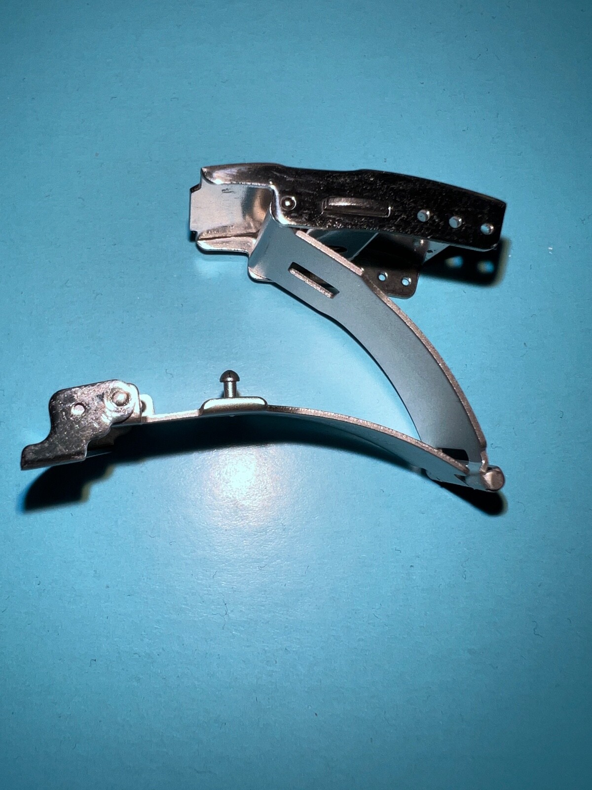 Replacement Seiko 16 to 22mm Folding Clasp with Lock and Safety Bracelet Buckle