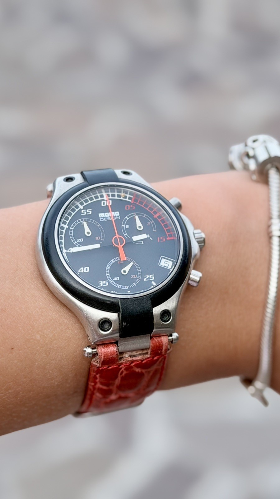 Momo Design Speed MD014 Chronograph Quartz Swiss Made Steel 39mm Men