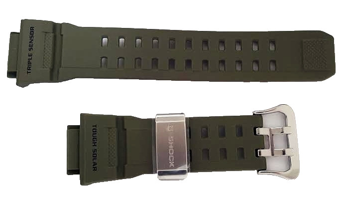Genuine Casio Replacement Band G SHOCK for GW9400-3 GW-9400 Olive Green NEW**