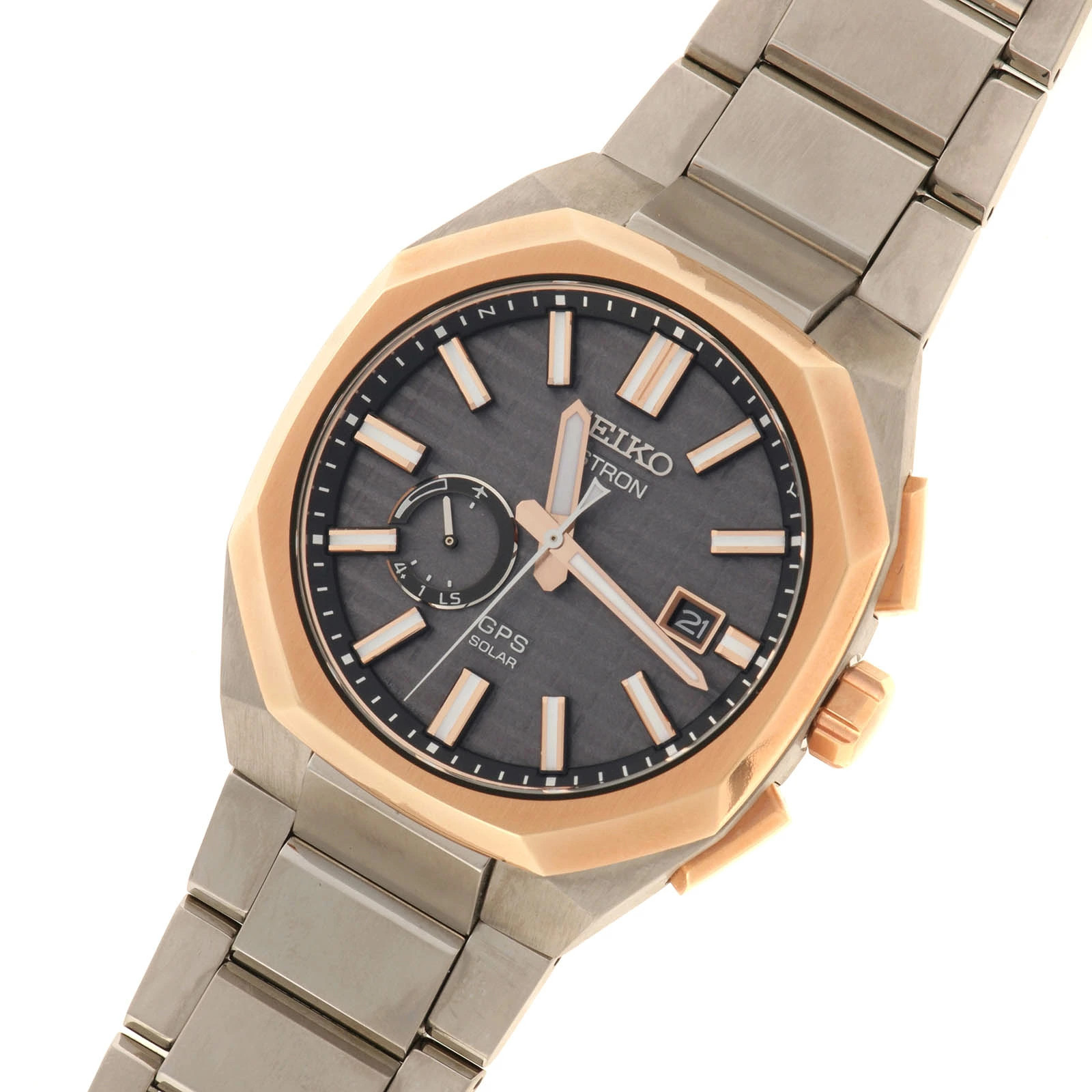 Seiko Astron Nextar SBXD014 Titanium 41.2mm Black Dial Quartz 2026 Men’s #DW2729