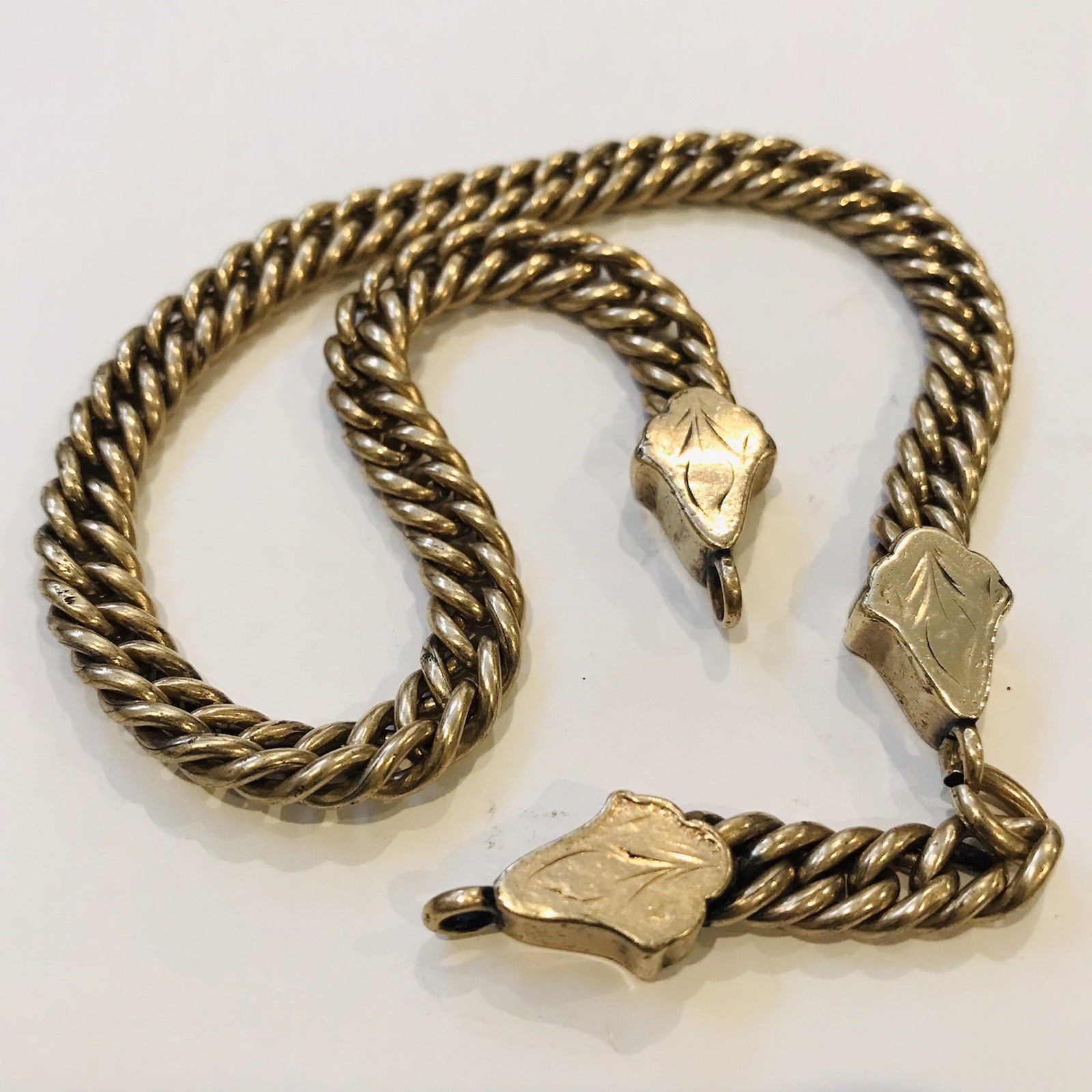 ANTIQUE 13” Victorian Gold Filled 45 Grams Pocket Watch necklace Chain