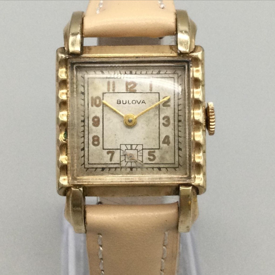 Vintage Bulova His Excellency Womens Watch 25mm 10L RPG Manual Leather Strap