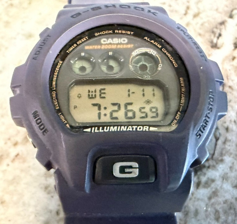 CASIO G-SHOCK DW-069 (DW-6900) Refreshed – New Battery – Tested – See Pictures