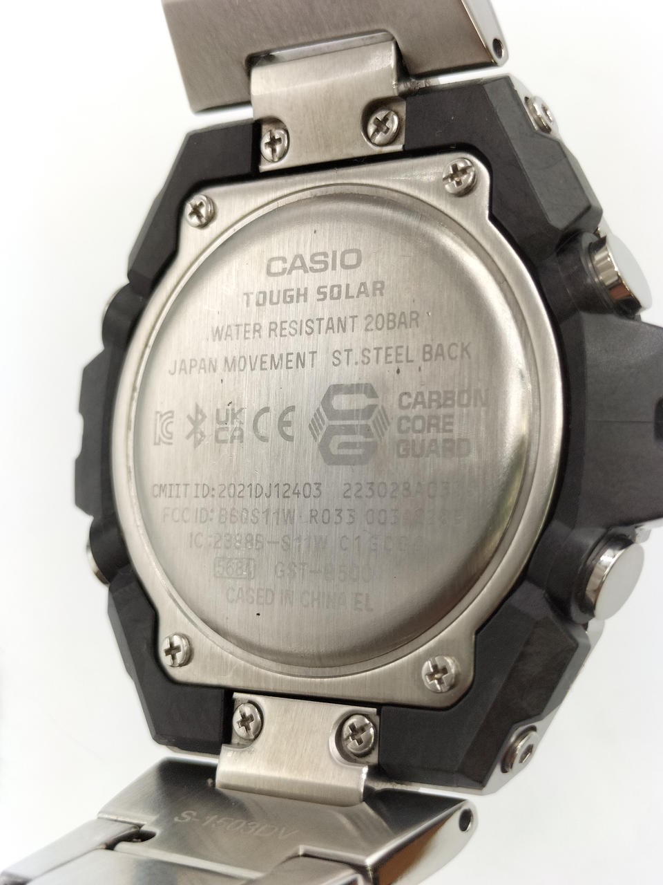 G SHOCK Model Number GST B500 CASIO
