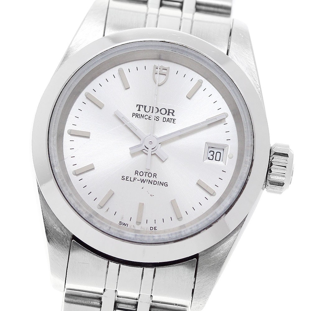 TUDOR Princess date 92400 Silver Dial Automatic Ladies Watch_956979