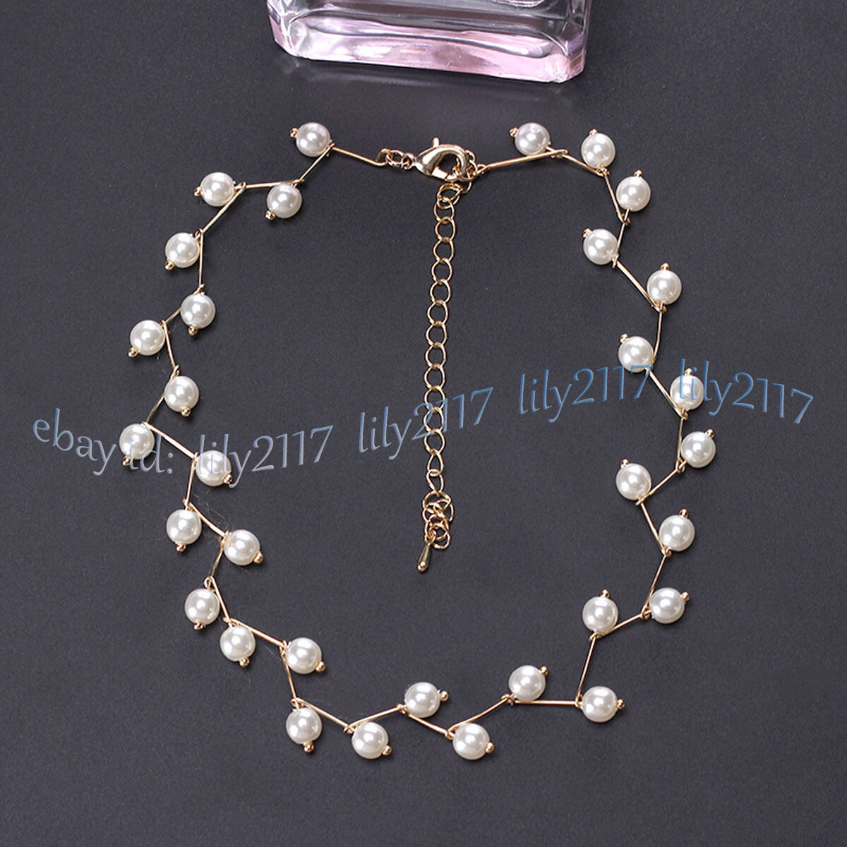 Fashion 8mm White South Sea Shell Pearl Round Beads Necklace 14-36”