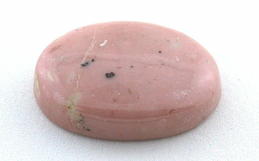 ONE 62.20 Ct Oval 35.6mm x 25.5mm Peruvian Pink Opal Cabochon Cab Gem EBS6702