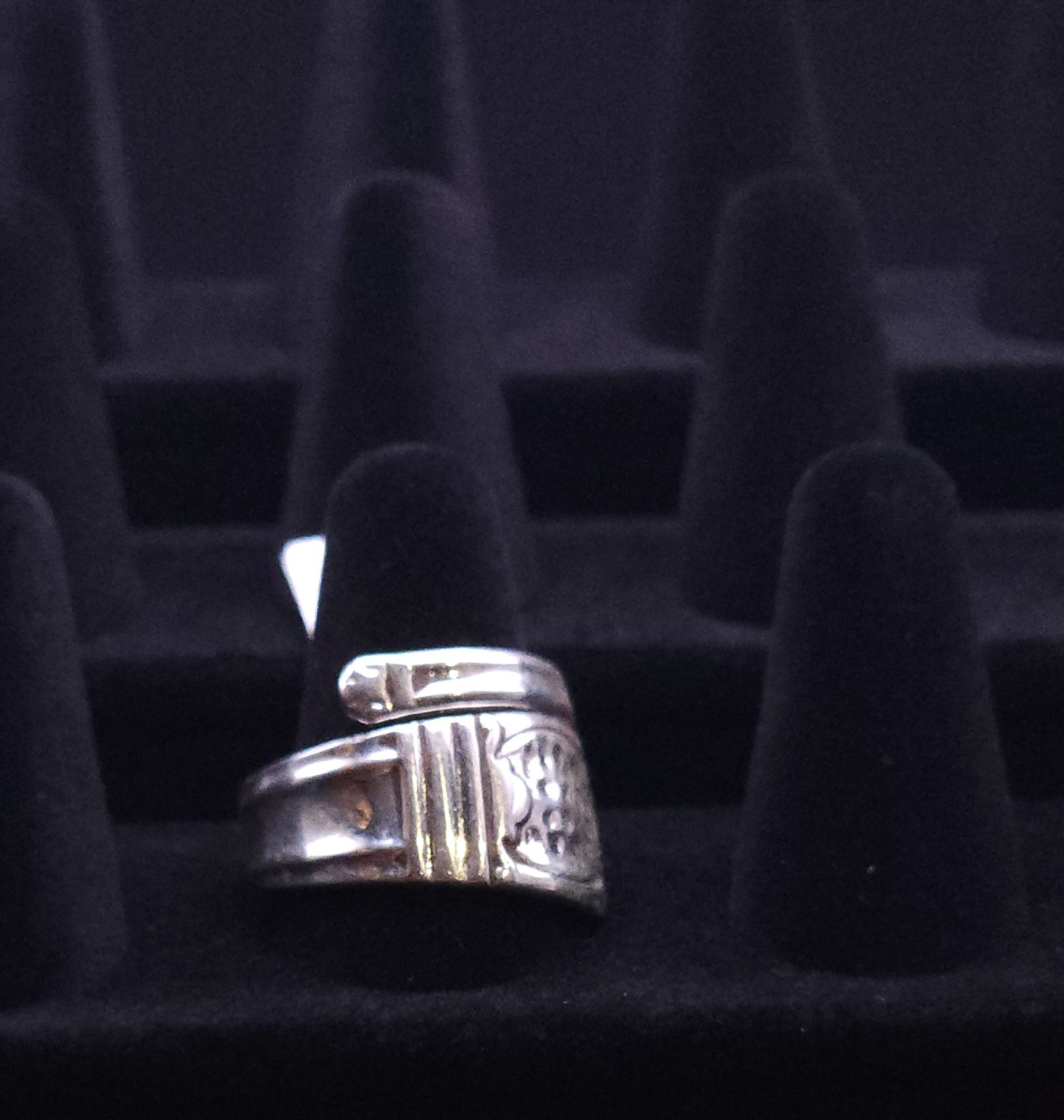 Hand Crafted 925 Sterling Silver Ring Classic Spoon Ring Made From Vintage…