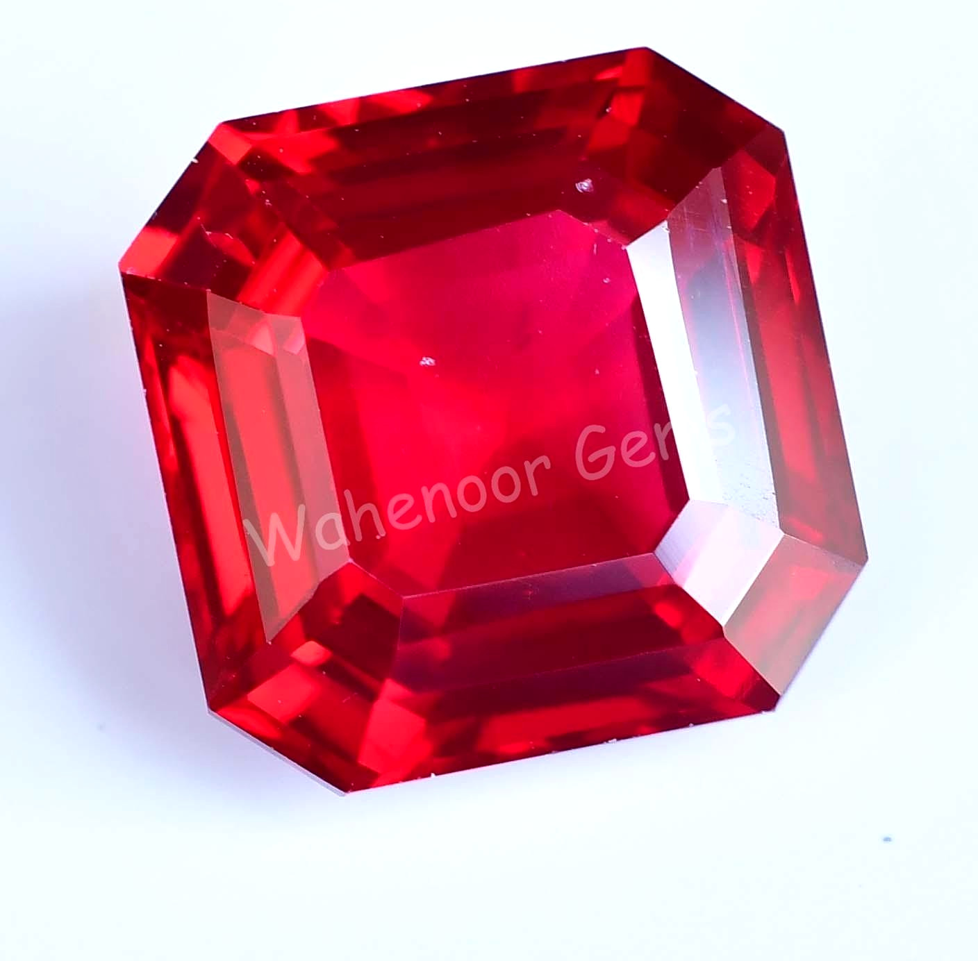 21.25 Ct Natural Blood Red Ruby Emerald Certified Mozambique Stunning Gemstone