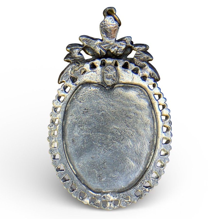 Vintage Native Style Pendant | Southwestern Faux Turquoise