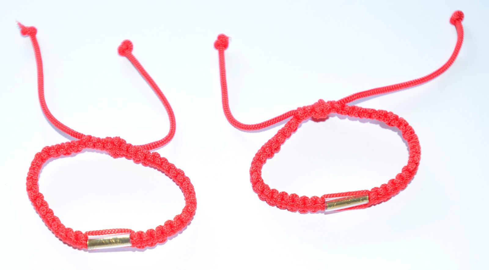 Macrame Friendship Bracelet With Spiritual Buddhism Feng Shui Metal Charm