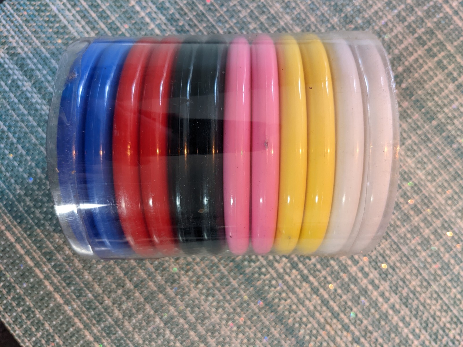 Fashion Bangle 12 Bracelet Set! Brand NEW Set of 12 Variety of Colors! Brand NEW