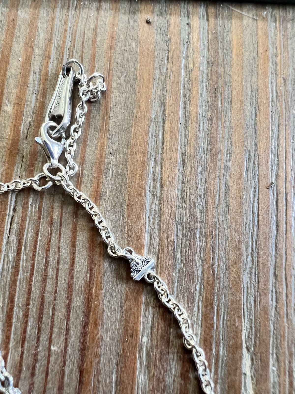 Lagos Sterling Silver Pendant Necklace with Diamonds