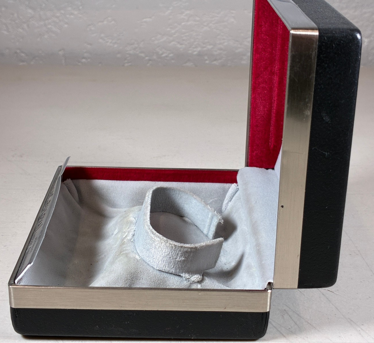 Vintage Bulova Accutron Watch Inner Presentation Case Box Only 1960s / 1970s