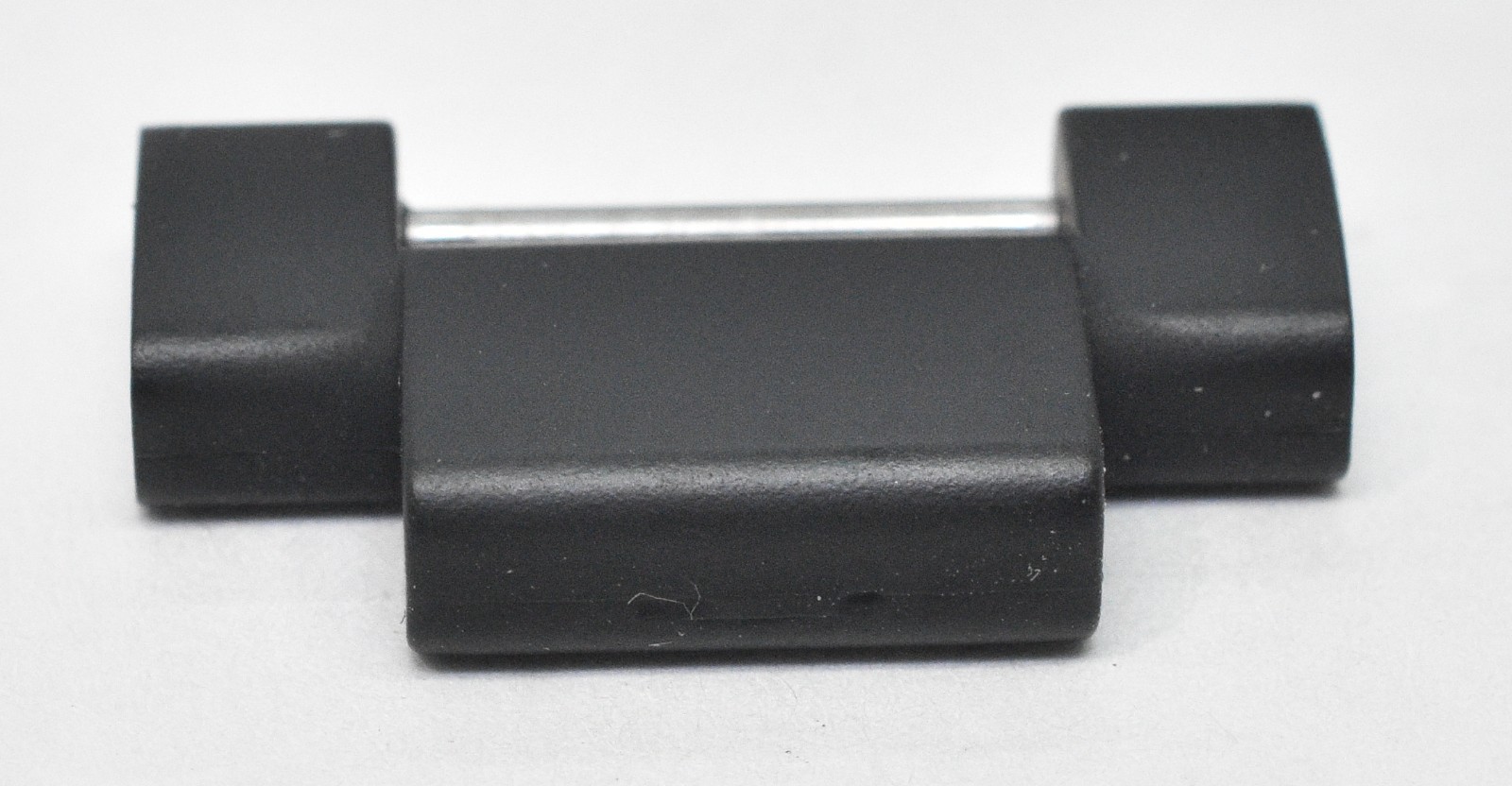 CARTIER Pasha Seatimer Bracelet Half Link 21.5mm Black Rubber and Stainless