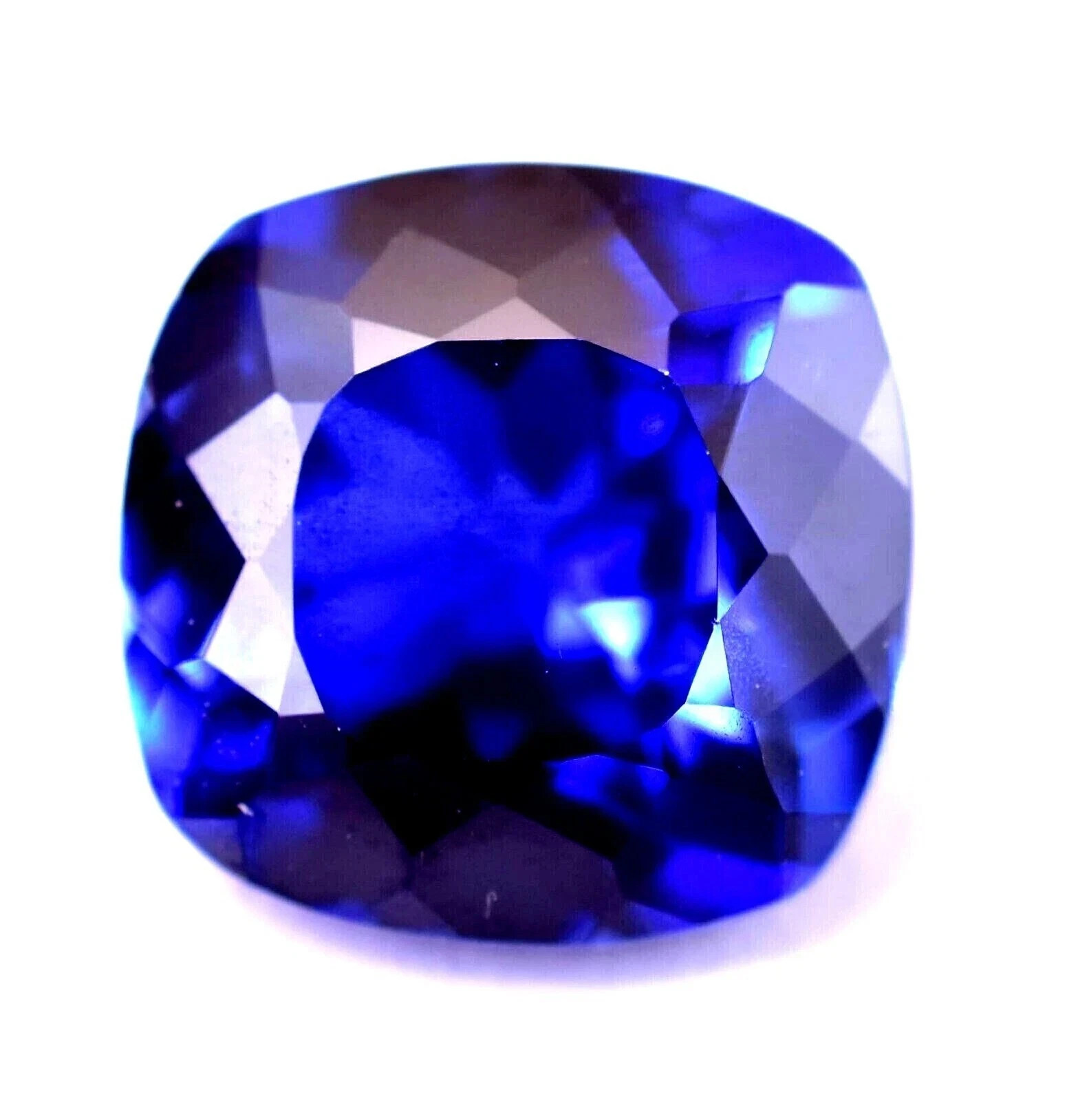 Natural Blue Sapphire – 25 Ct Cushion Cut AGL Certified Flawless Loose Gemstone