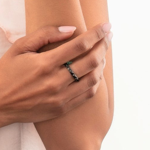 Coeur De Lion Ring Spikes – Anthracite – Size 62 – BNIB