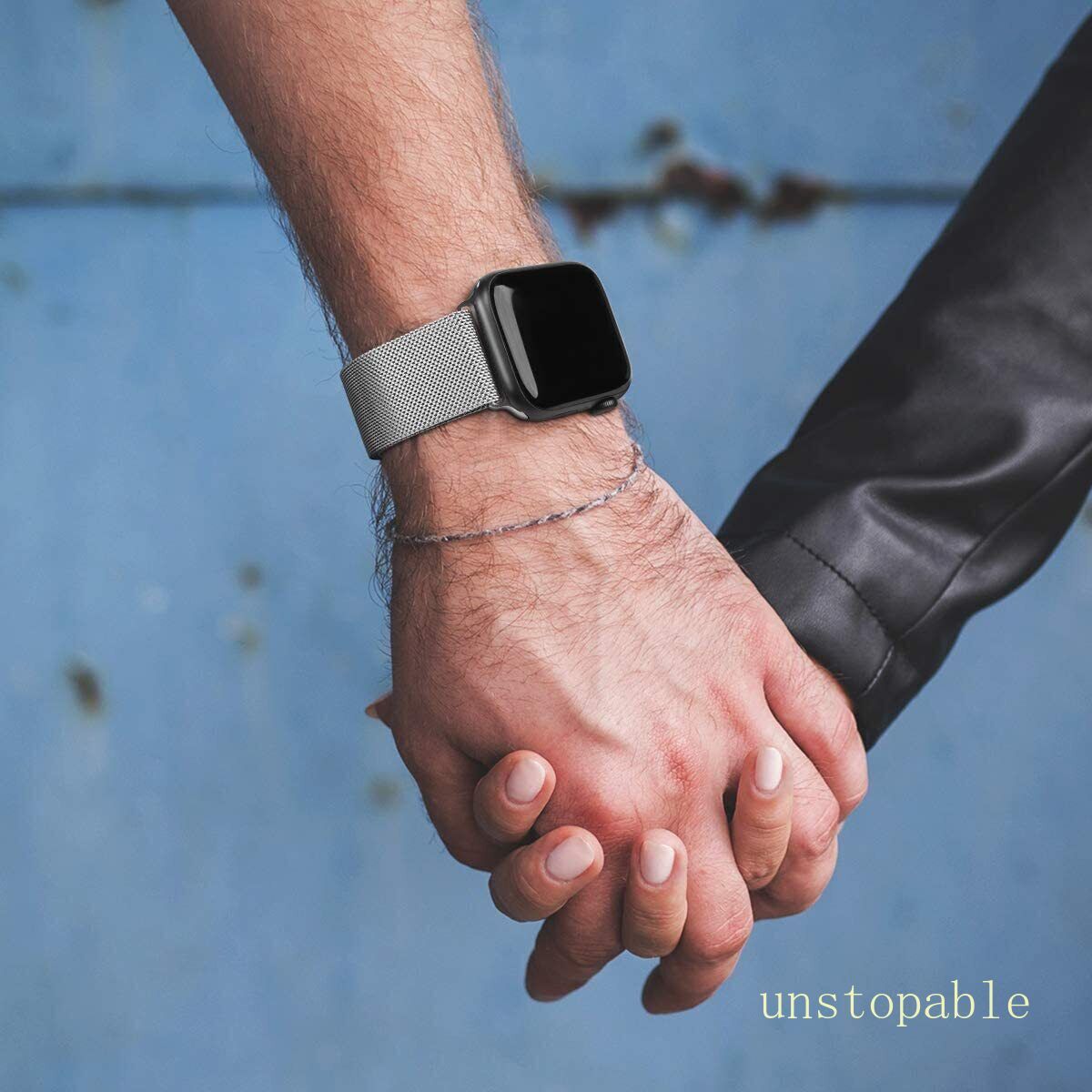 Magnetic Loop Metal strap band for Apple watch iWatch Serie 9 8 7 6 5 4 3 SE 2 1