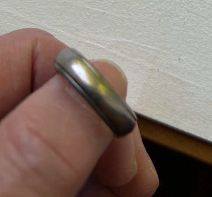Triton Titanium Band Ring Size 10 Free Shipping!