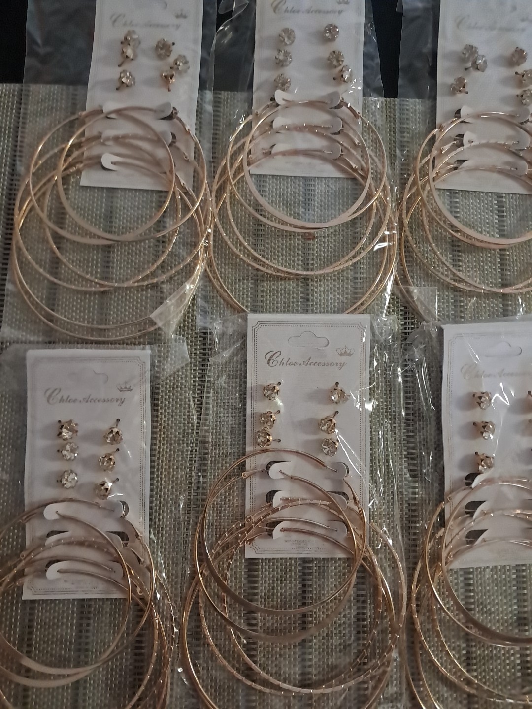 6 Paquetes De 6 Uni. c/u Accesorios Mujer