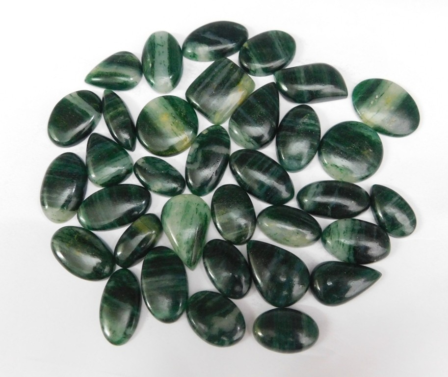 Green Jasper Gemstone For Earring, Pendant, Necklace Jewelry Making 71303