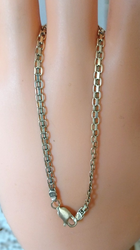 VINTAGE 14KT GOLD BRACELET ~ 7-1/4″ ~ 2.4 GRAMS ~LOVELY!