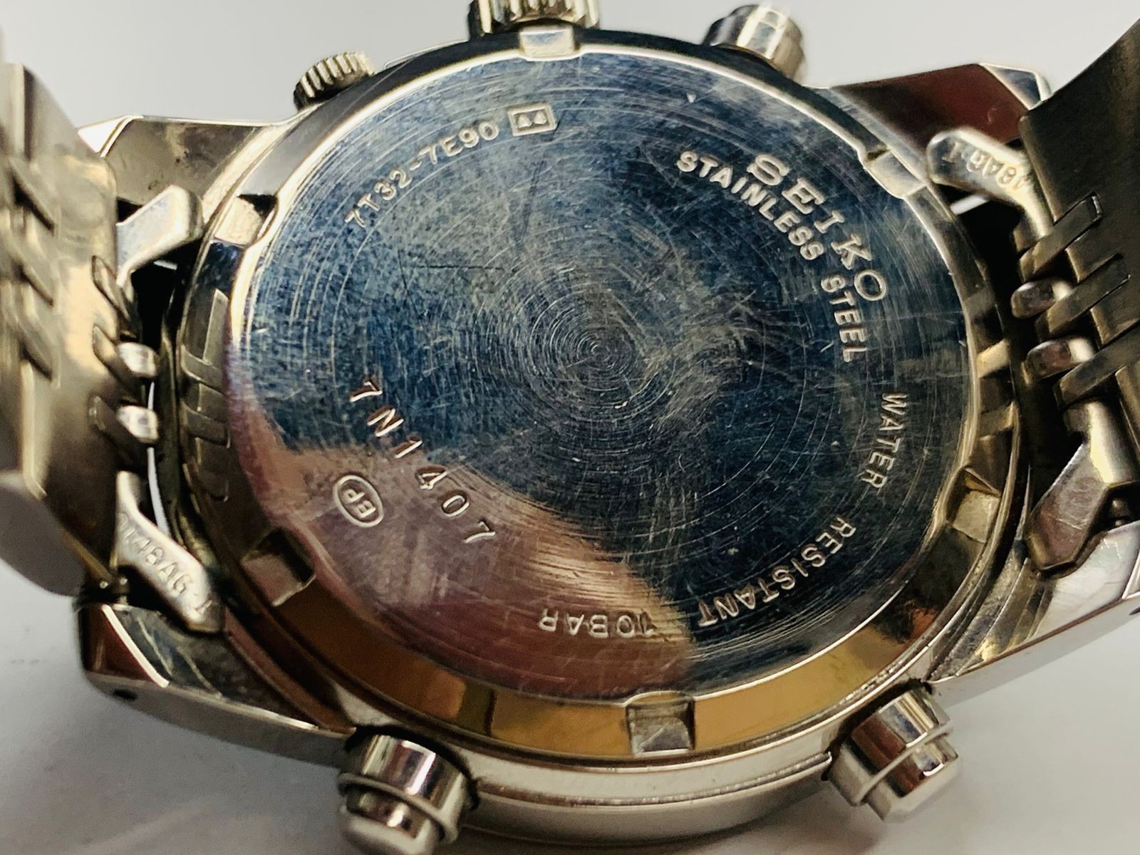 Vintage Seiko Chronograph SUS 7T32-7E90 Men’s Quartz Watch