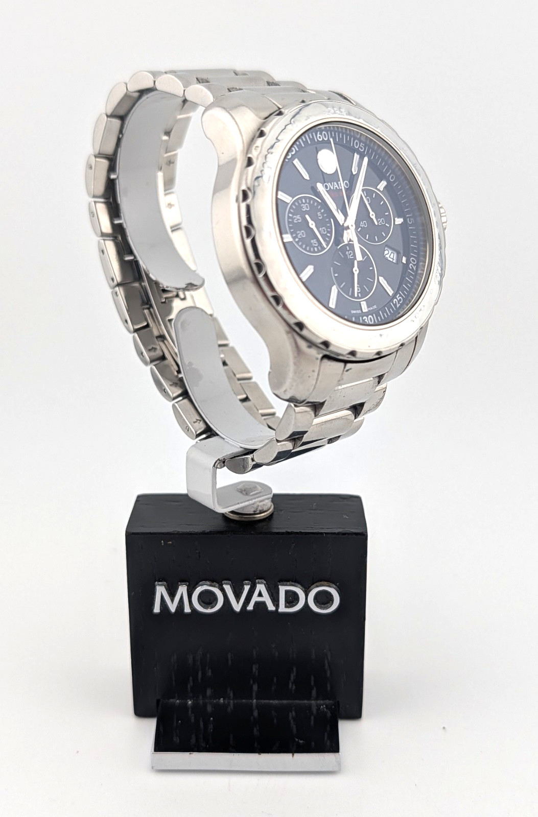 Movado Men’s Series 800 SS W/Black Dial; Model #14.1.27.1426 ~ Special