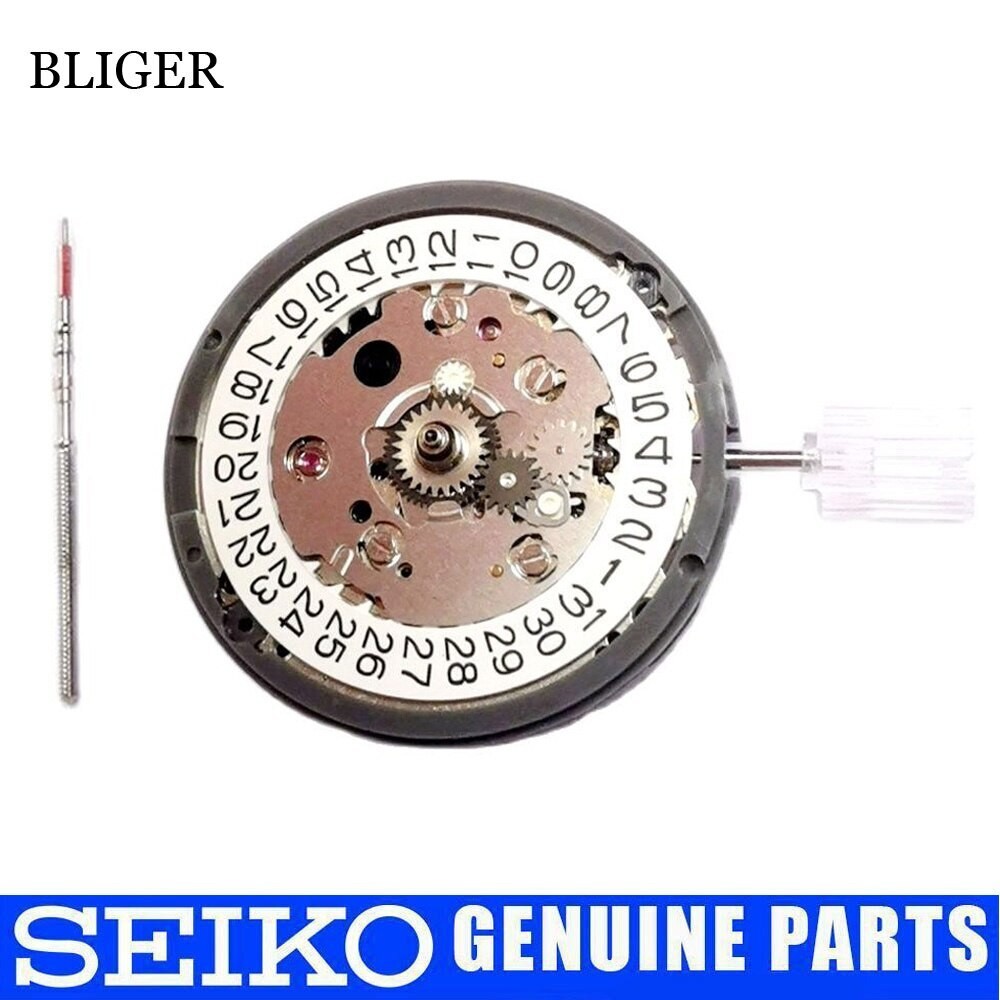 NH34A Genuine Japan NH34 GMT White Black Date Automatic Watch Movement Parts