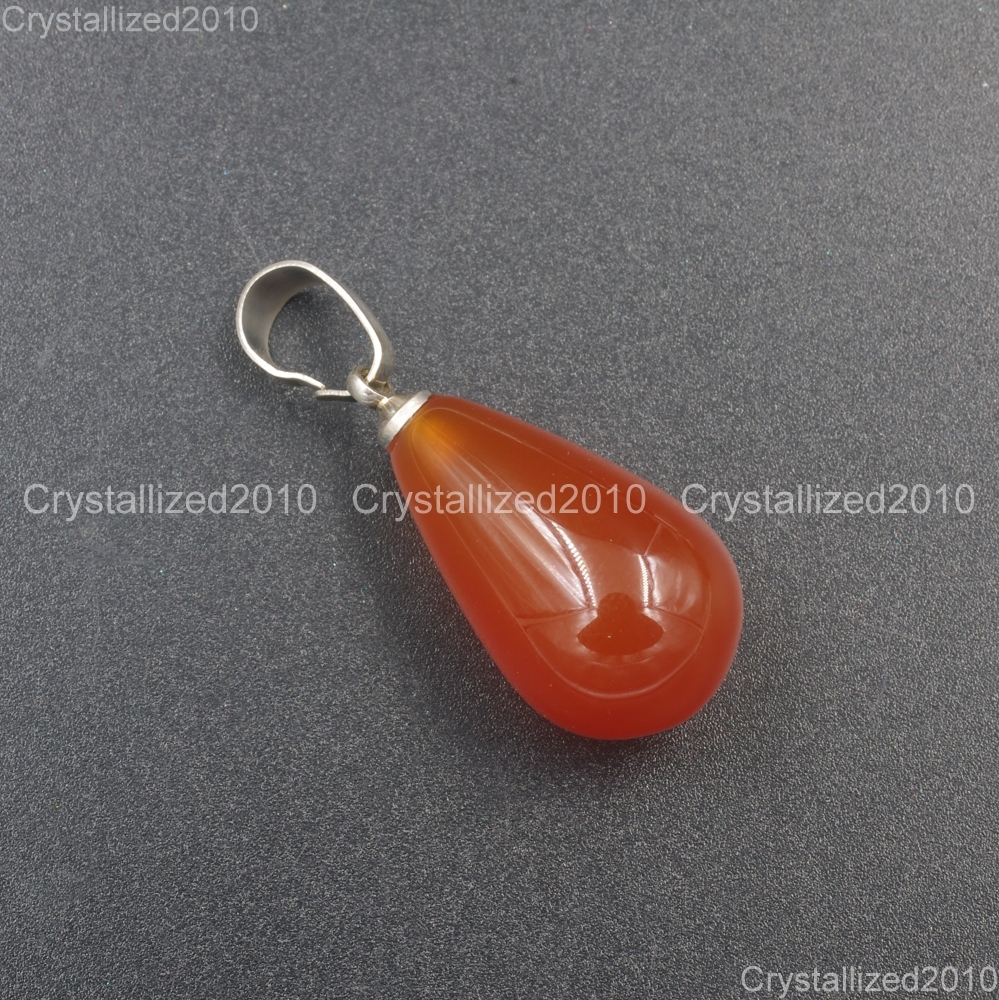 Natural Gemstones Drop Raindrop Reiki Chakra Healing Pendant Beads Assorted