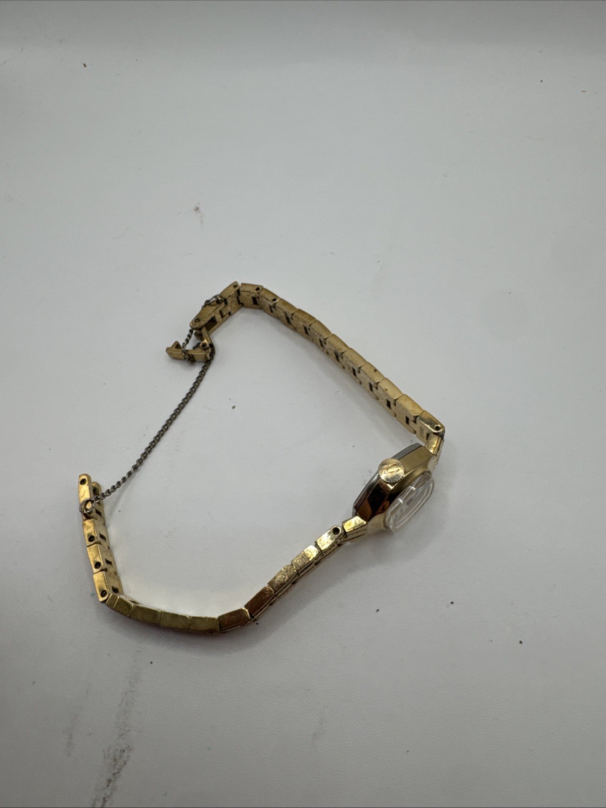 Caravelle Ladies Watch 8763 1960S With Safety Chain